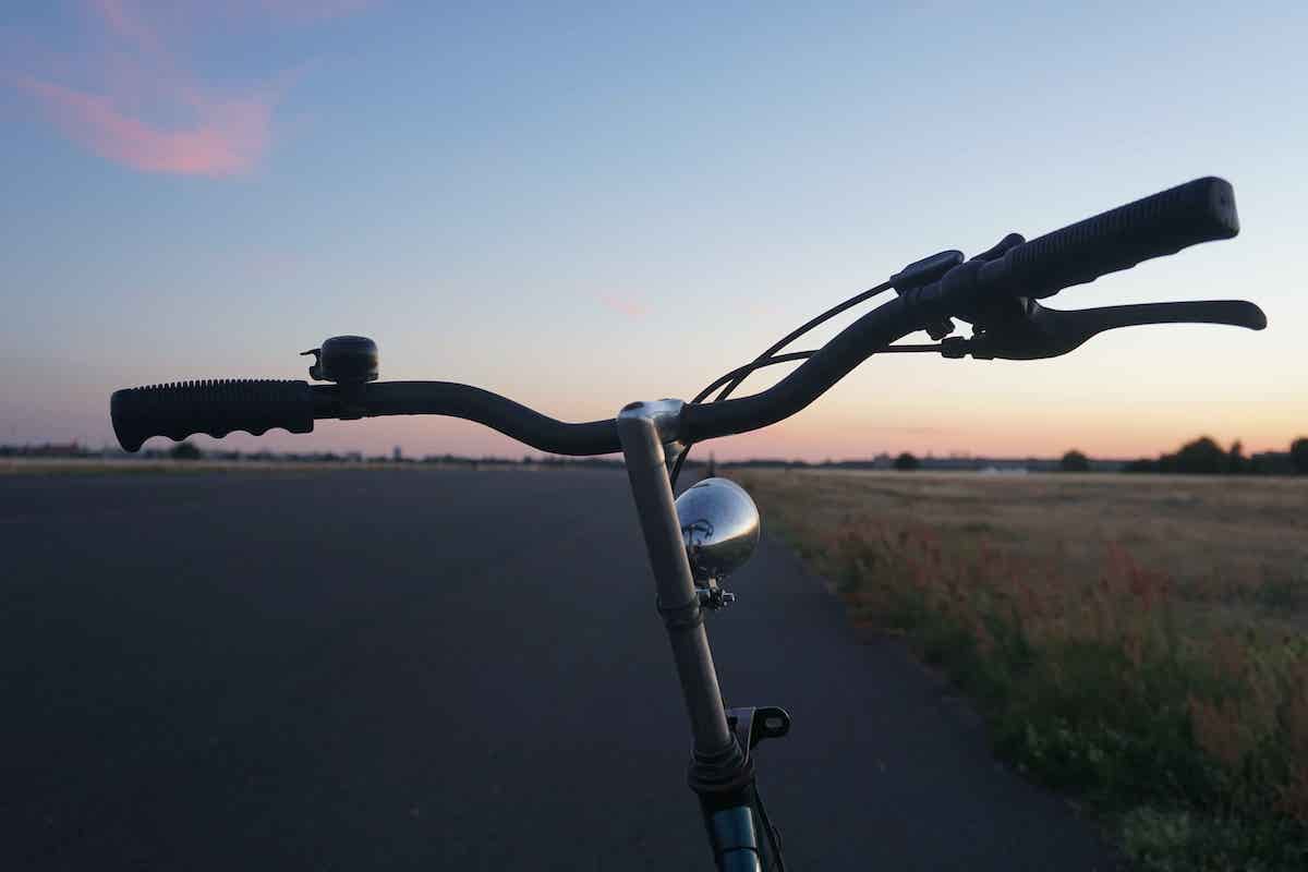 Bike handles and Tempelhof runway