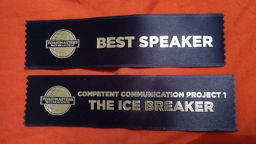 best speaker award