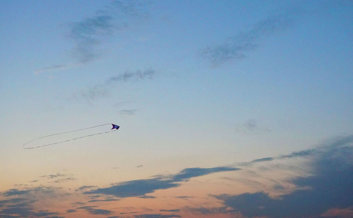 Tempelhof field kite flying